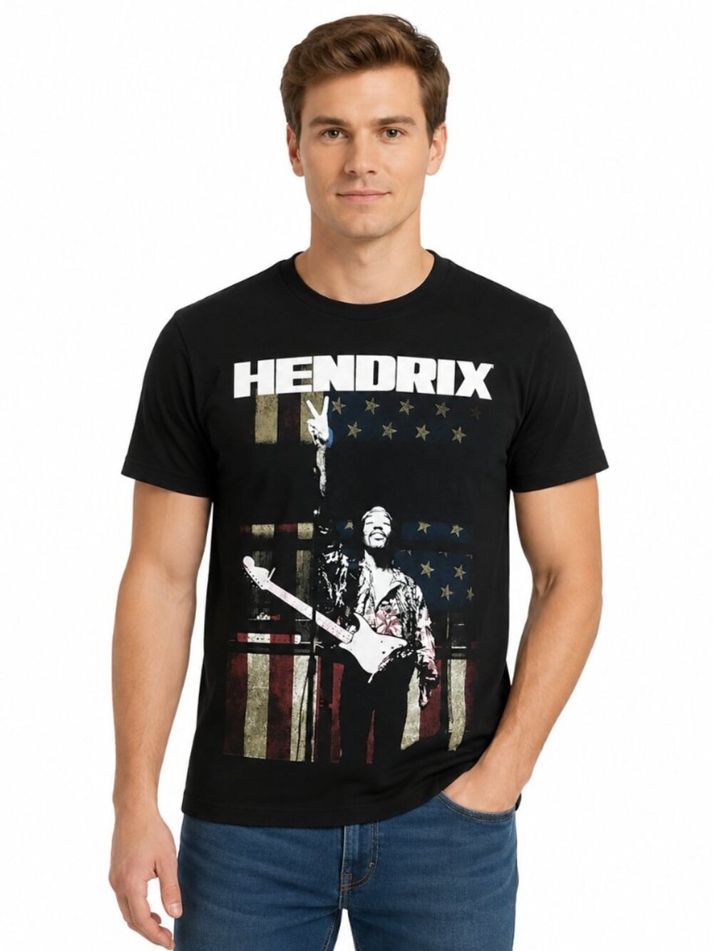 Authentic Hendrix Jimi Hendrix Graphic Tee